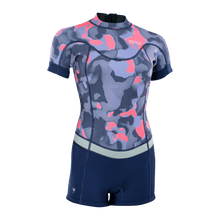 Carica l'immagine nel visualizzatore di Gallery, ION Women Wetsuit Amaze Shorty 2.5  Shortsleeve Back Zip 2023