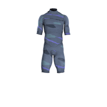 Load image into Gallery viewer, ION Men Wetsuit Seek Core 2/2 Shorty Shortsleeve Back Zip 2024