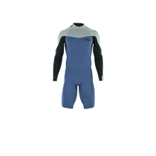 Load image into Gallery viewer, ION Men Wetsuit Element 2/2 Shorty Longsleeve Back Zip 2023