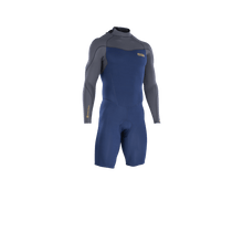 Load image into Gallery viewer, ION Men Wetsuit Element 2/2 Shorty Longsleeve Back Zip 2023