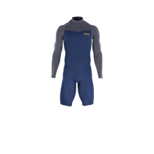 Load image into Gallery viewer, ION Men Wetsuit Element 2/2 Shorty Longsleeve Back Zip 2023