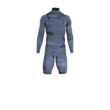 Load image into Gallery viewer, ION Men Wetsuit Seek Core 3/2 Shorty Longsleeve Front Zip 2024