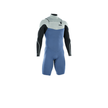 Load image into Gallery viewer, ION Men Wetsuit Element 2/2 Shorty Longsleeve Front Zip 2023