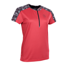 Carica l&#39;immagine nel visualizzatore di Gallery, Maglia MTB a maniche corte Traze Half Zip Donna
