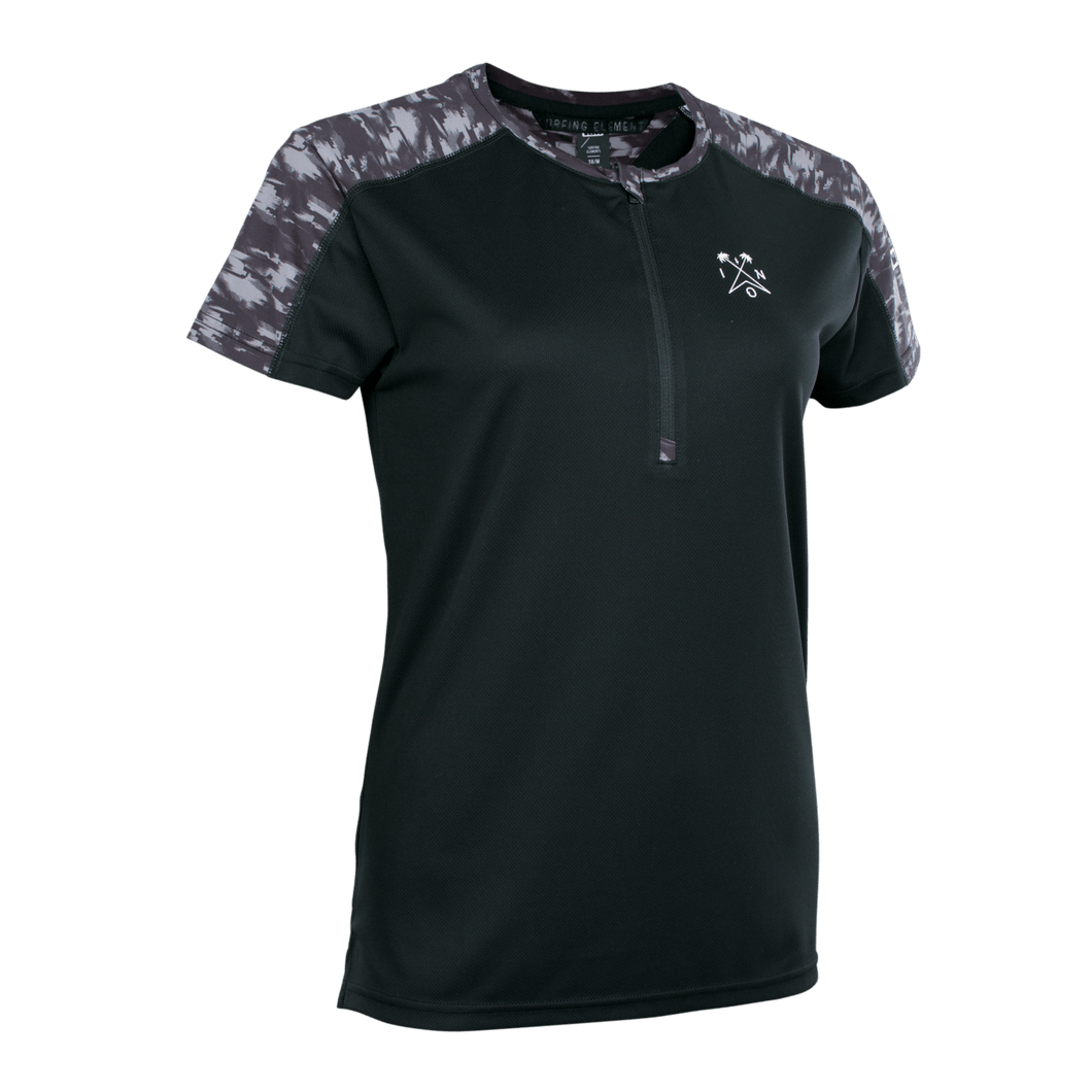 Maglia MTB a maniche corte Traze Half Zip Donna