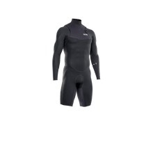Cargar imagen en el visor de la galería, ION Men Wetsuit Element 2/2 Shorty Longsleeve Front Zip 2022
