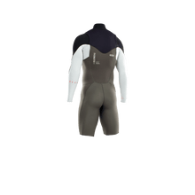 Cargar imagen en el visor de la galería, ION Men Wetsuit Element 2/2 Shorty Longsleeve Front Zip 2022
