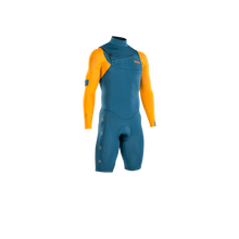 Carica l&#39;immagine nel visualizzatore di Gallery, ION Men Wetsuit Seek Core 2/2 Shorty Longsleeve Front Zip 2023

