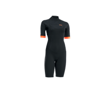 Load image into Gallery viewer, ION Women Wetsuit Element 2/2 Shorty Shortsleeve Back Zip 2024
