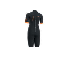 Load image into Gallery viewer, ION Women Wetsuit Element 2/2 Shorty Shortsleeve Back Zip 2024
