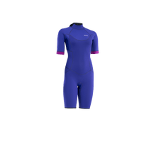 Load image into Gallery viewer, ION Women Wetsuit Element 2/2 Shorty Shortsleeve Back Zip 2024
