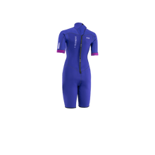 Load image into Gallery viewer, ION Women Wetsuit Element 2/2 Shorty Shortsleeve Back Zip 2024
