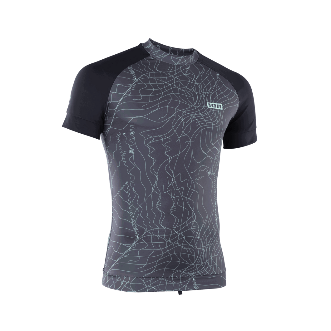 Lycra Homme manches courtes Rashguard Maze