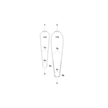 Carica l&#39;immagine nel visualizzatore di Gallery, Duotone Boom Spare EVA grip Platinum AERO (2pcs) (SS20) 2020
