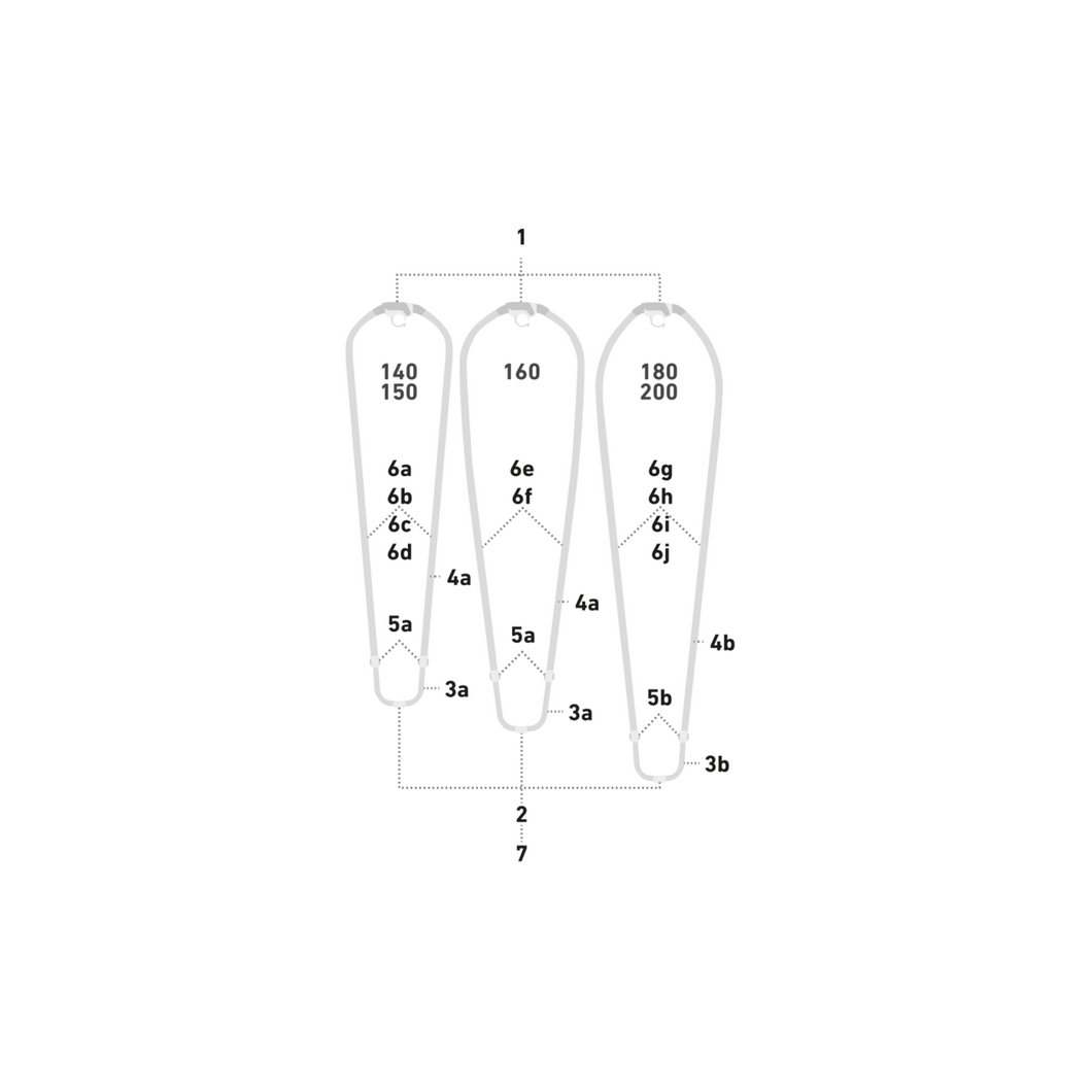 Duotone Double Pin.Lock oval (2pcs) (SS22-onw) 2024