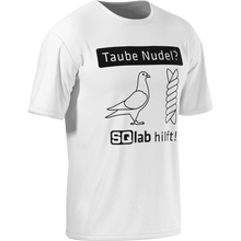 Lade das Bild in den Galerie-Viewer, SQLab Tee Taube Nudel SS unisex 20NO
